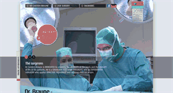 Desktop Screenshot of dr-braune.net